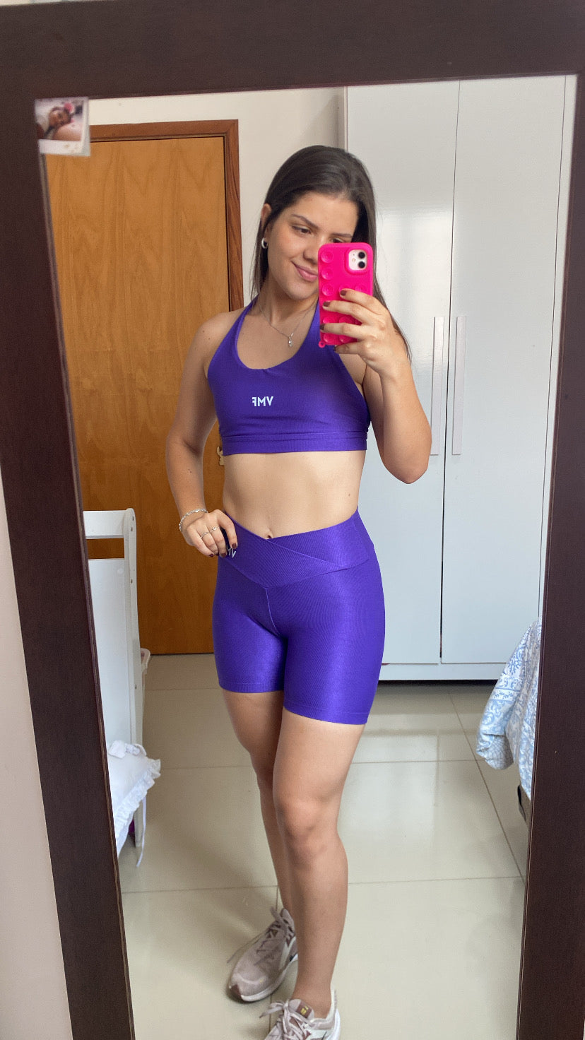 Top Duda - Compressão Roxo