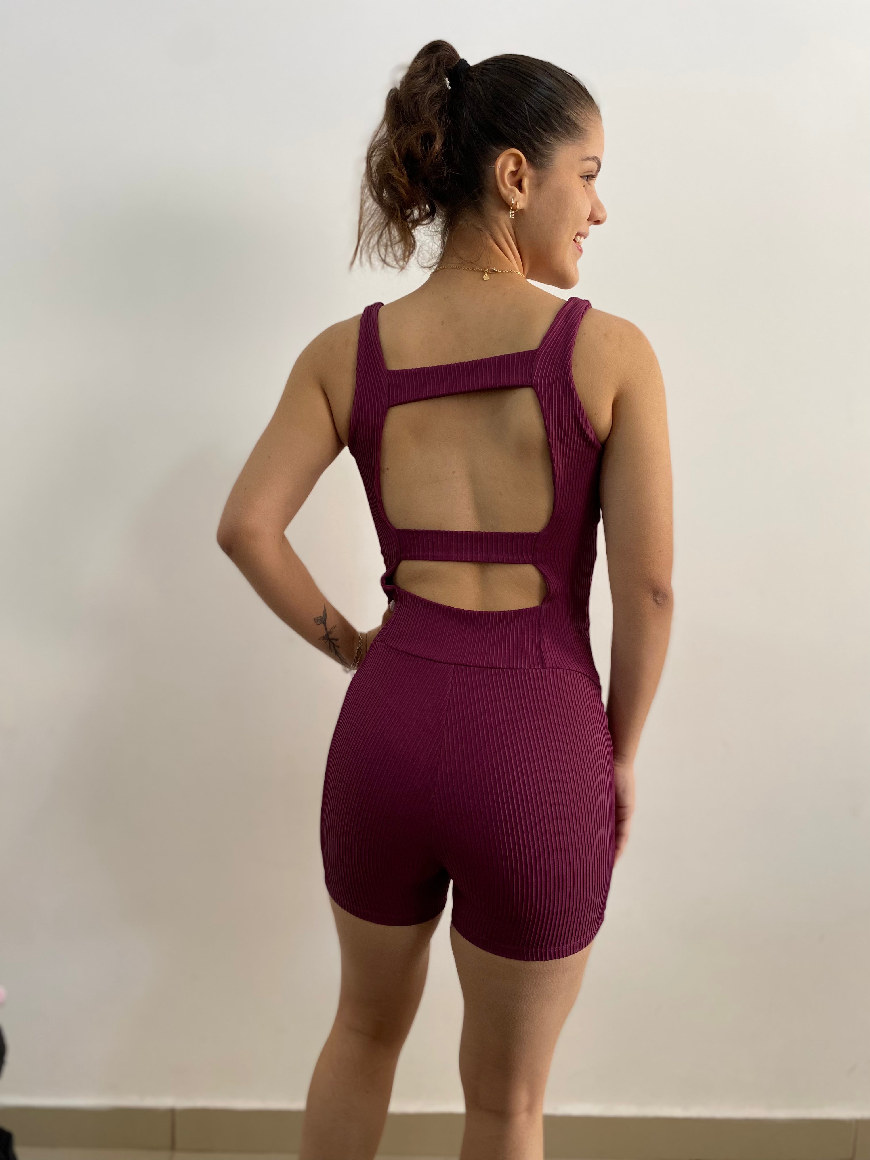 Macaquinho Balance - Canelado Malbec